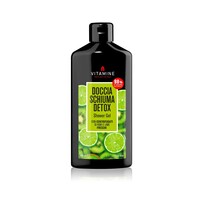 DETOX SHOWER GEL KIWI AND LIME with Fresh Centrifuged Fruit Juice 400 ml