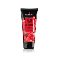 WELLNESS BODY CREAM POMEGRANATE AND BLACK CURRANT with Fresh Centrifuged Fruit Juice 200 ml