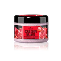 WELLNESS BODY SCRUB POMEGRANATE AND BLACK CURRANT with Fresh Centrifuged Fruit Juice 200 ml